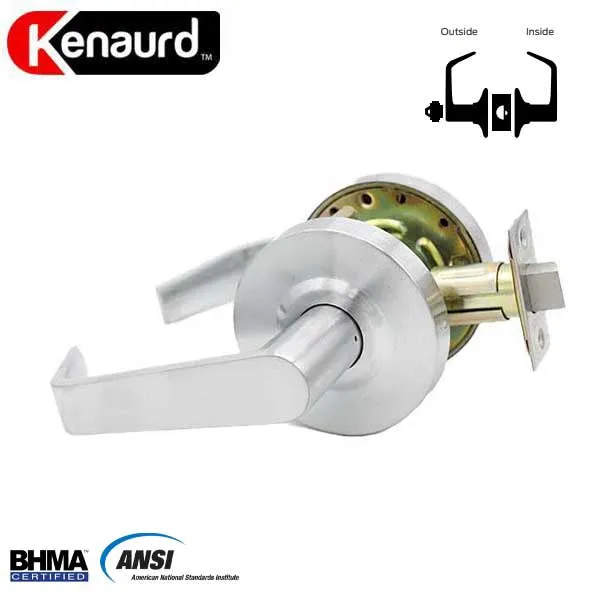 Commercial Lever Set Handle - 2-3/4” Standard Backset - Satin Chrome - Classroom - Grade 2