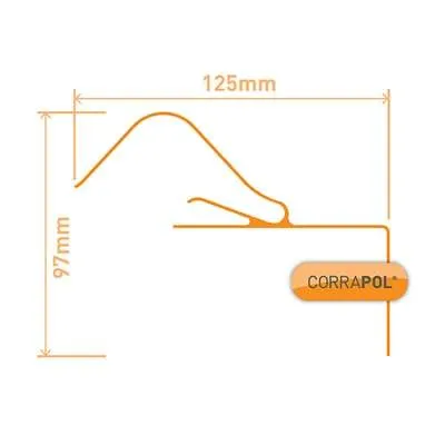 Corrapol Rigid Rock n Lock Side Flashing Range