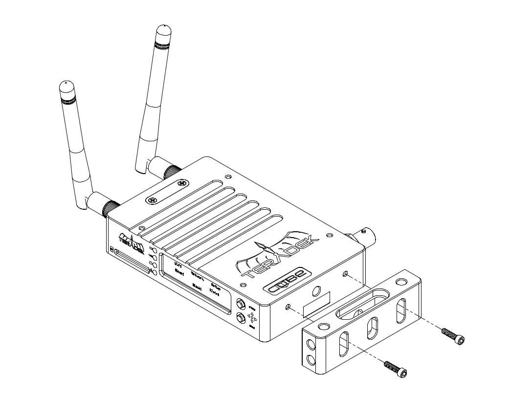 Cube 655 Hot Shoe Mounting Combo Kit