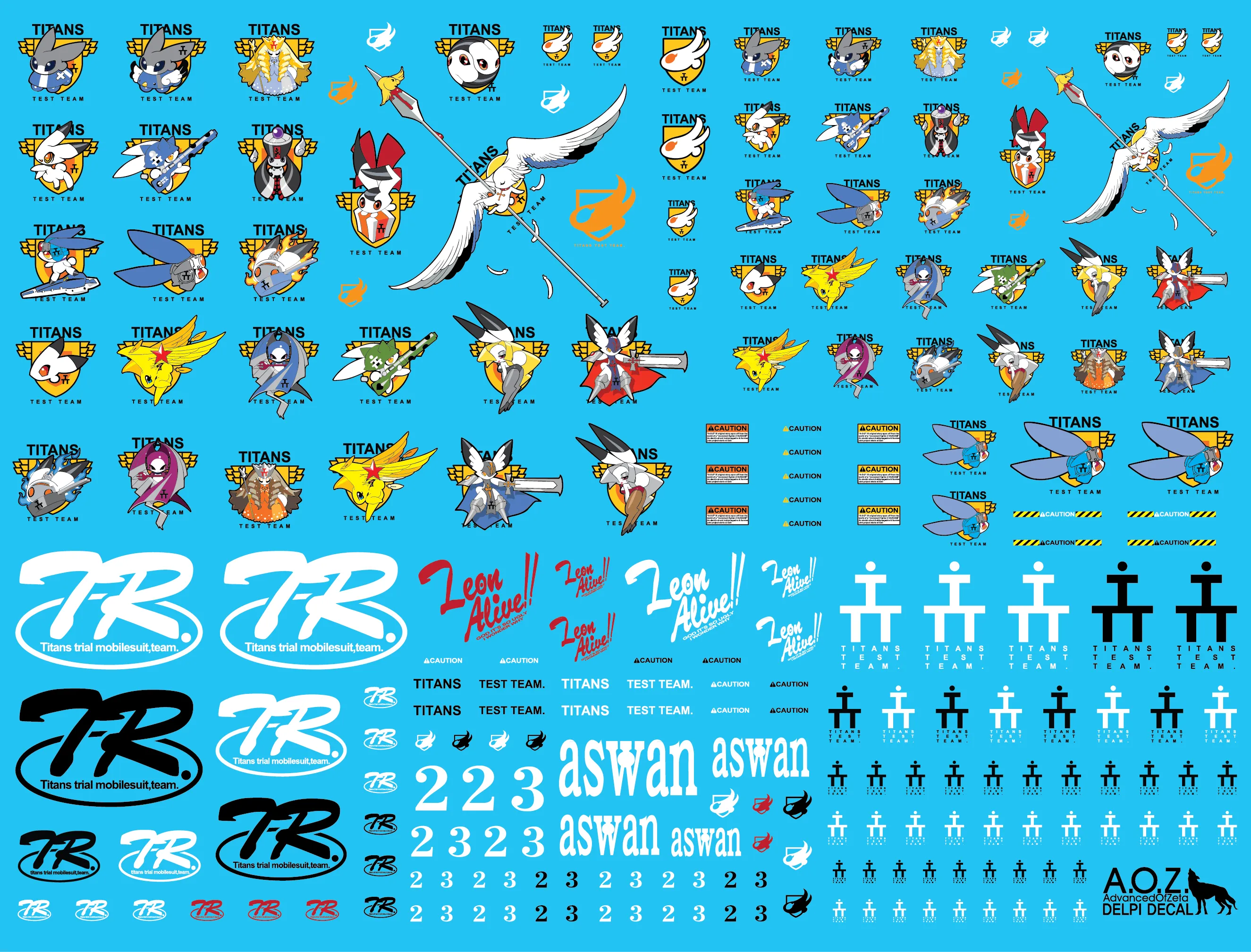 DD A.O.Z Integration Universal Water Decal