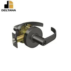 Deltana - Commercial Entry Standard Grade 2 - Curved w/ Cyl - 2-3/4" Backset - 1-3/8" - 2" Door Thickness - Universal Handing - Latch: UL Listed w/ 1/2" Throw - Optional Finish
