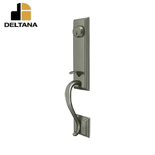 Deltana - Kingston Handleset - Entry - Solid Brass - Optional Finish