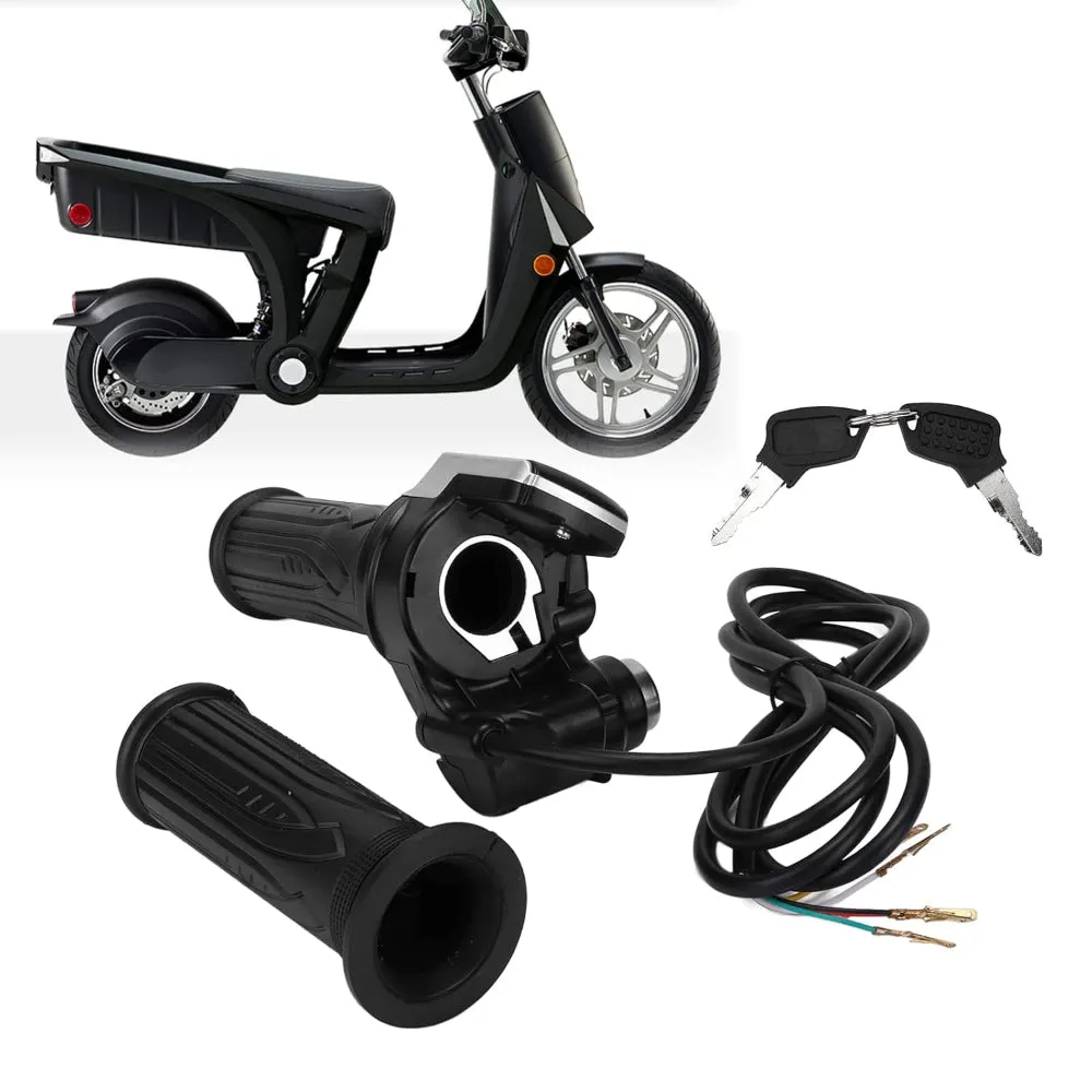 Digital Throttle With Voltage Display and Lock System Universal Motorcycle Kit