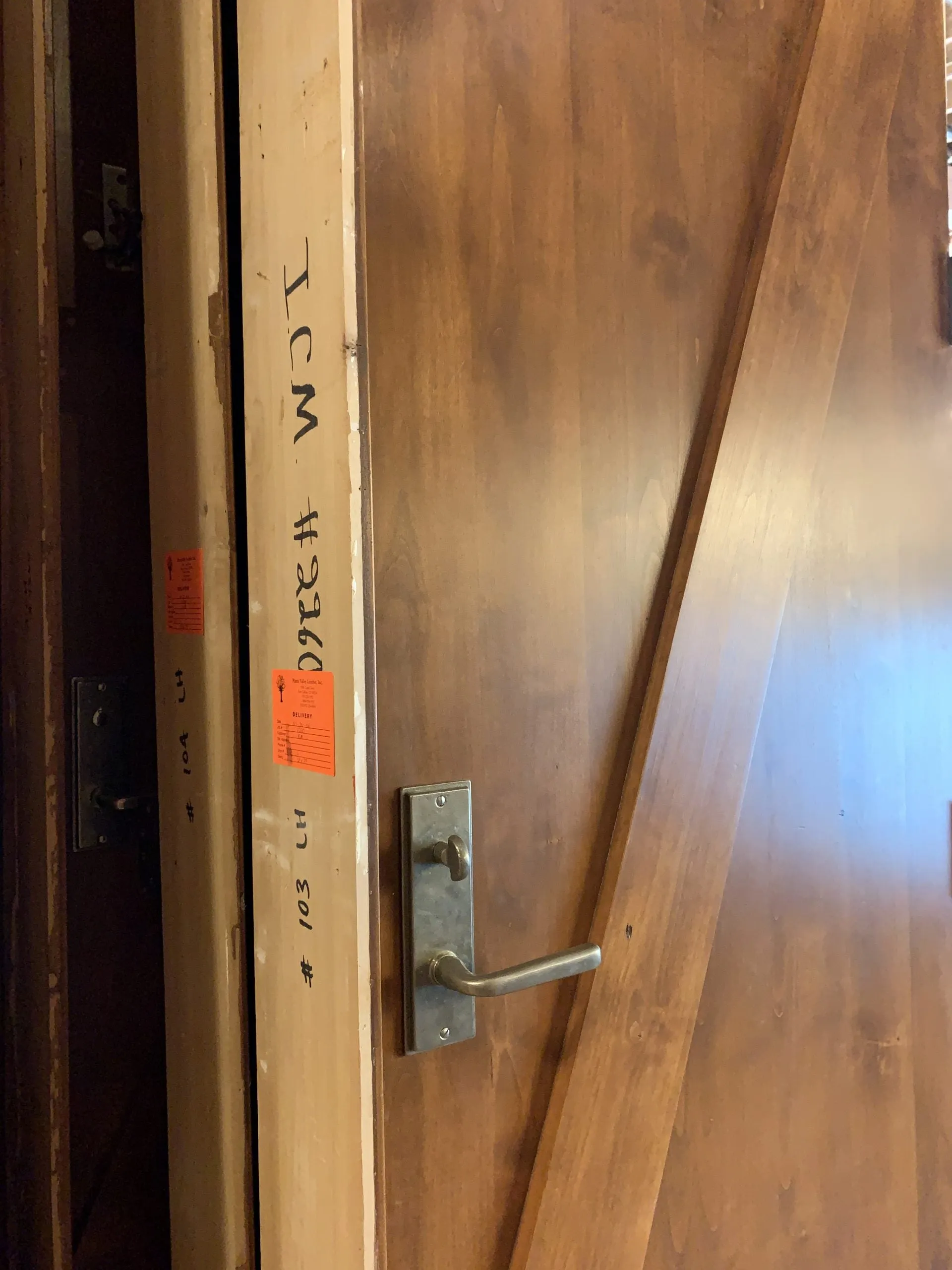 Door, Set of Doors, Interior with Jam and Hardware