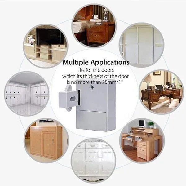 Electronic Cabinet Lock Kit with Sensor