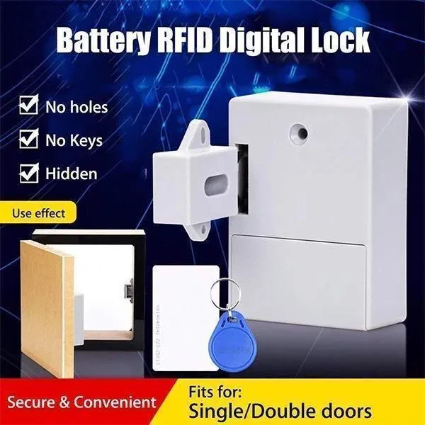 Electronic Cabinet Lock Kit with Sensor