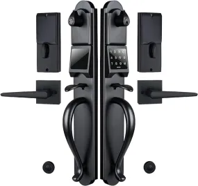 Electronic Double Door Handle Lockset 2018
