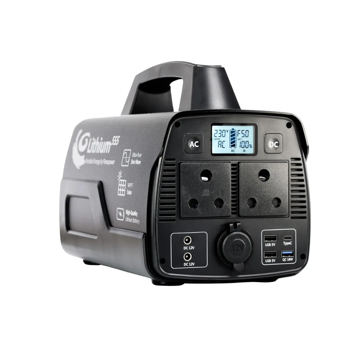 Flexopower Lithium 555Wh Portable Power Station