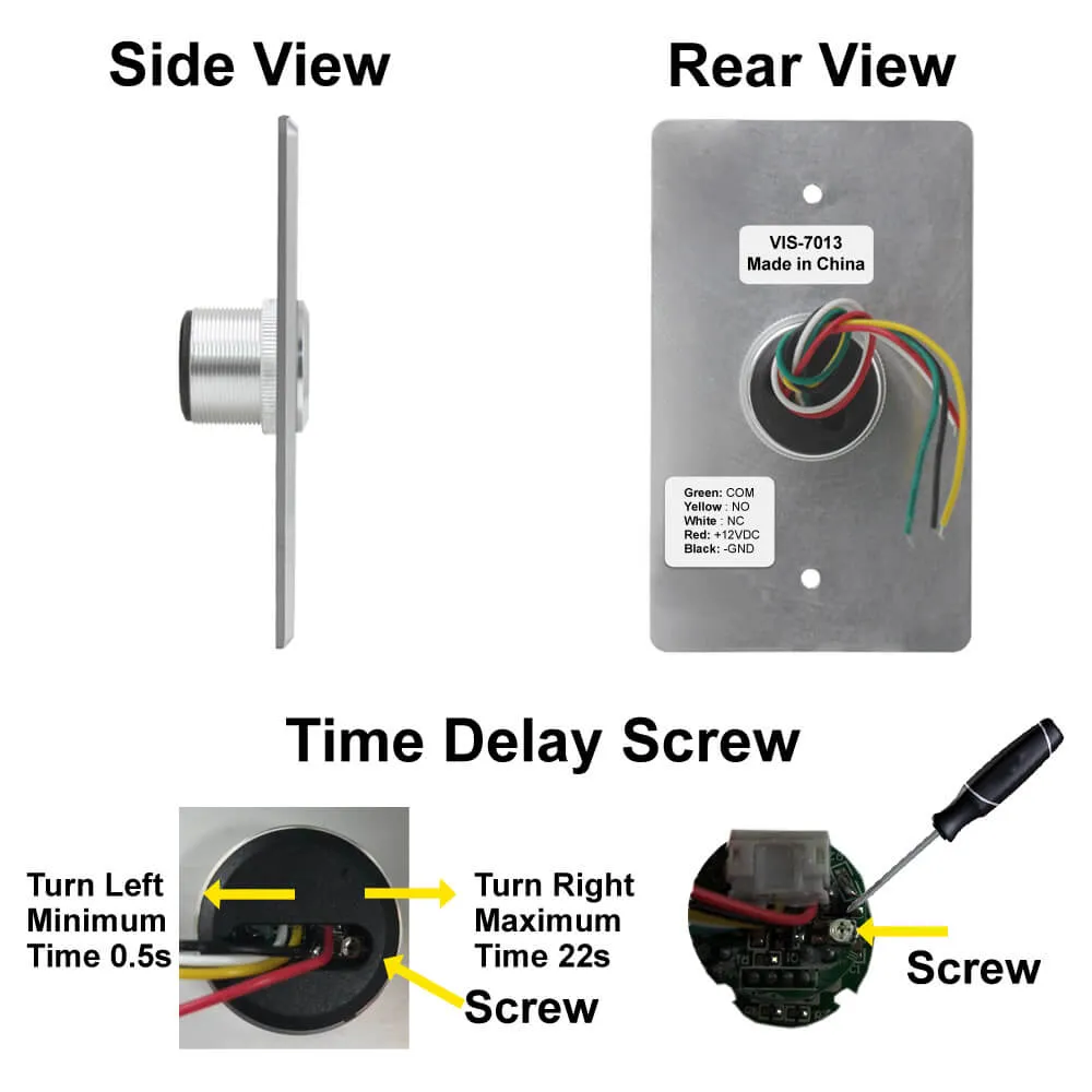 FPC-6227 Four Doors Access Control TCP / IP RS485 Wiegand Electric Drop Bolt Fail Secure Controller Box   Outdoor Card Reader   Software Included   20,000 Users   PIR Motion Detector Kit
