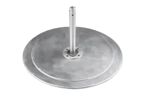 Frankford 40G-36G Round Max Galvanized Steel Stack Mounting Base for Aurora Cantilever Umbrella