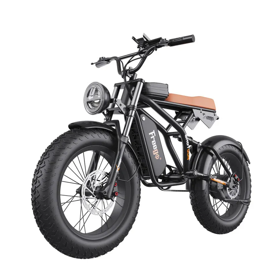 Freego 750W 48V F1 Off-Road Mountain Fat Tire Electric Bike