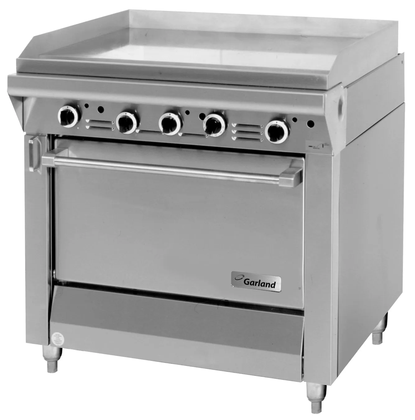 Garland Master Series Heavy Duty 34" Griddle Thermostat Controls & Standard Oven