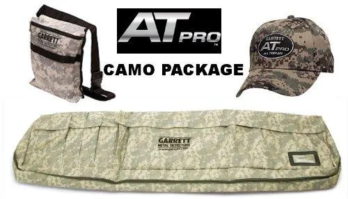 Garrett Metal Detector Camo Bag Accessory Package
