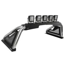 Go Rhino 911600PS - Sport Bar 2.0 With Power Actuated Retractable Light Mount - Polished Stainless Steel