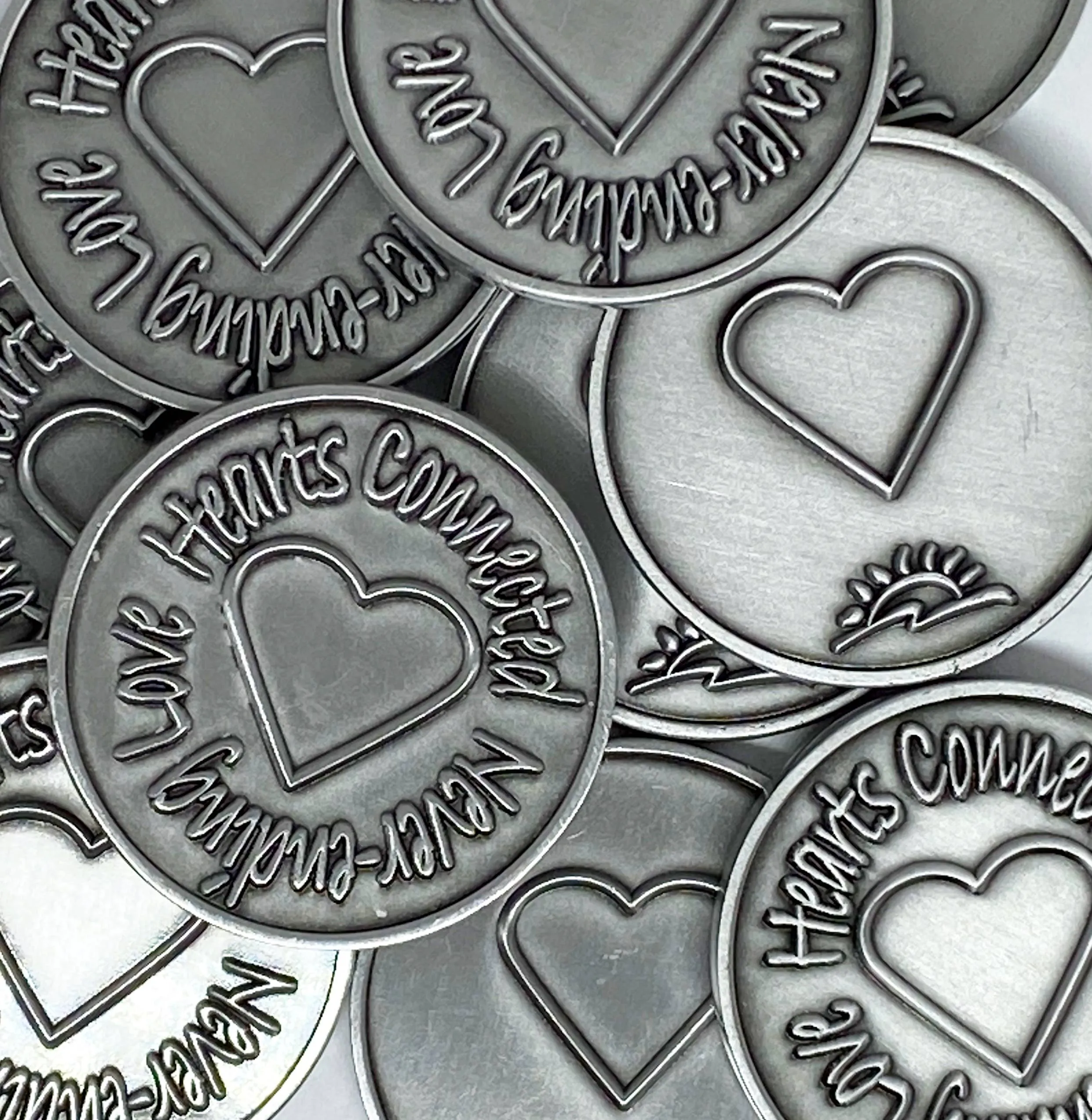Hearts Connected Never-Ending Love Pocket Tokens