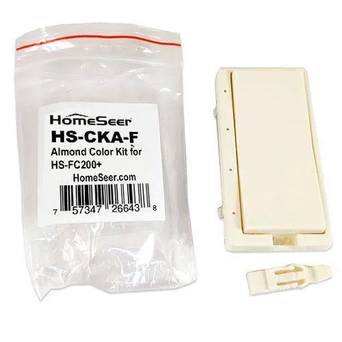 HomeSeer Almond Color Change Kit for Wall Switches, Dimmers & Fan Controllers