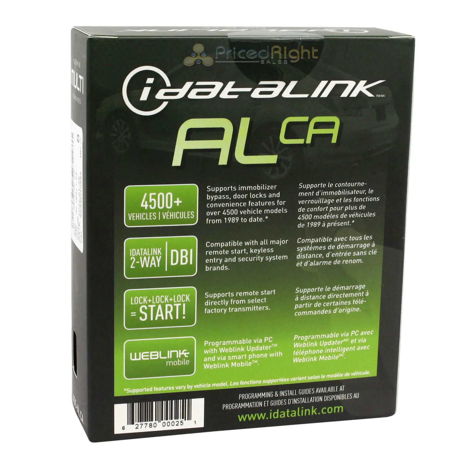 iDatalink Programmable CAN Interface Module for Remote Start Security ADS-ALCA