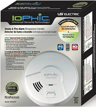 IOPHIC SMOKE DETECTOR 120V