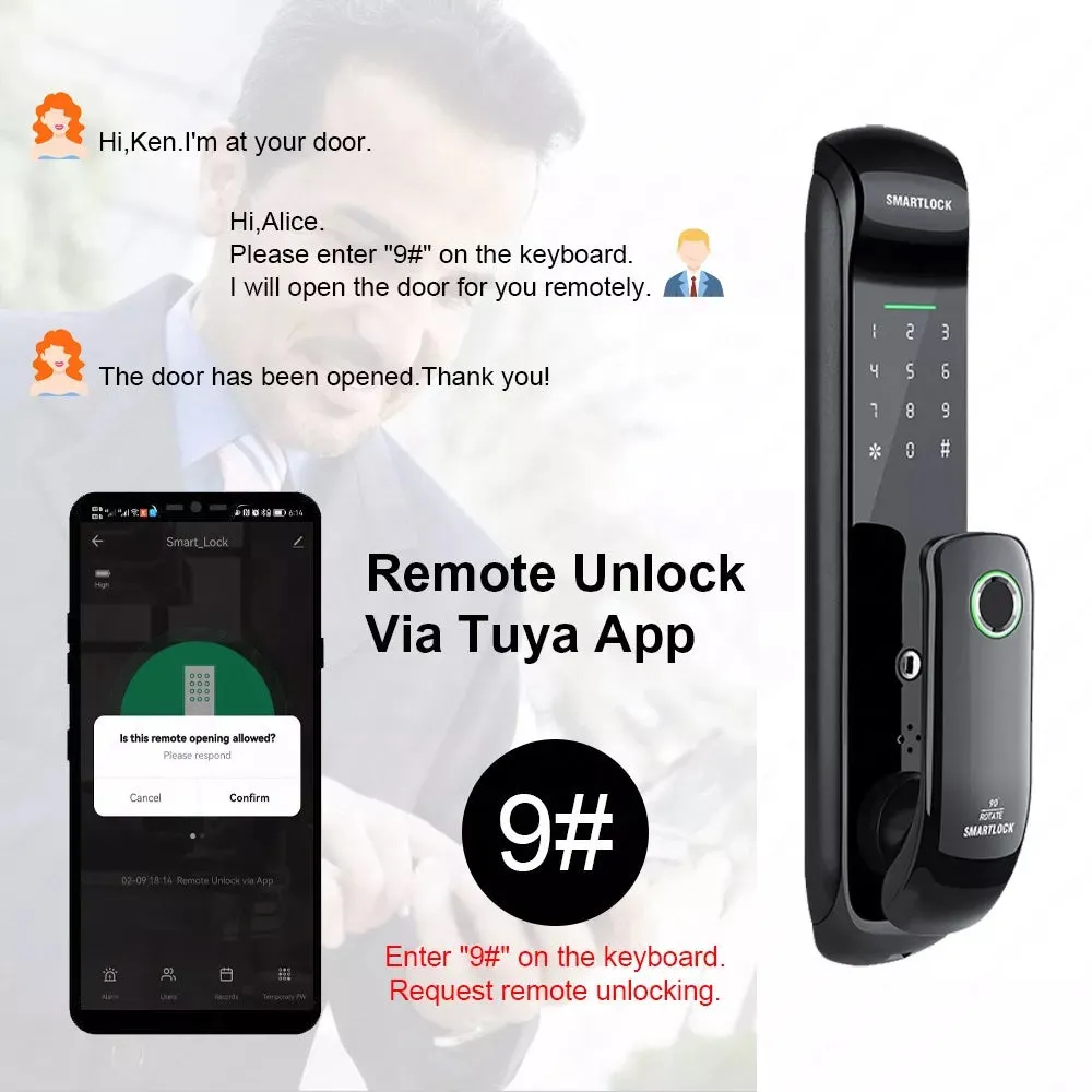 iSM08 Smart Biometric Door Lock