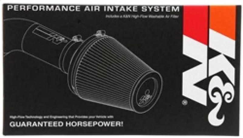 K&N 06-07 BMW M5 5.0L Flat Black Typhoon Short Ram Intake 69-2003TFK