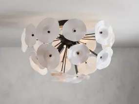 Lily Flushmount in Black