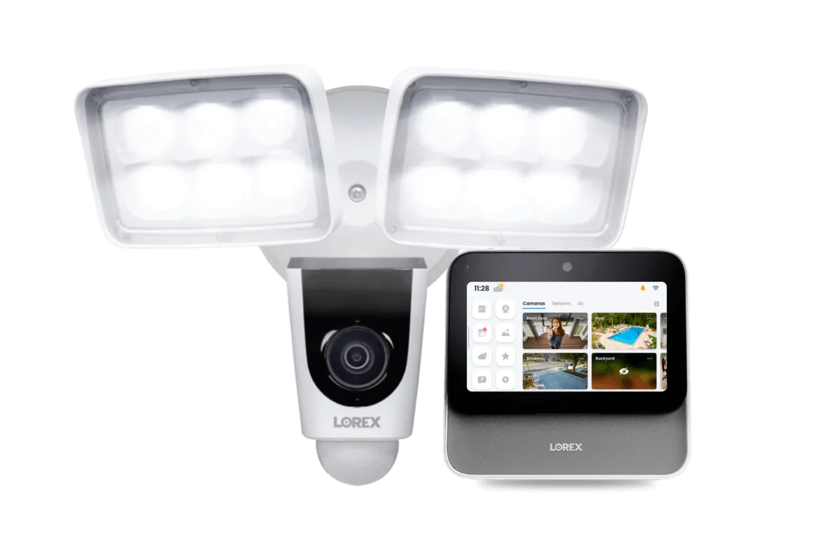 Lorex Smart Home Security Center with Floodlight Camera