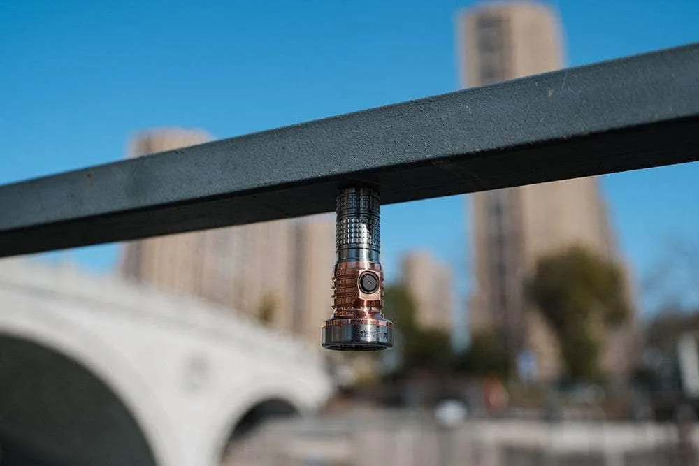 Manker MC13 II Pocket EDC Flashlight - Titanium & Copper