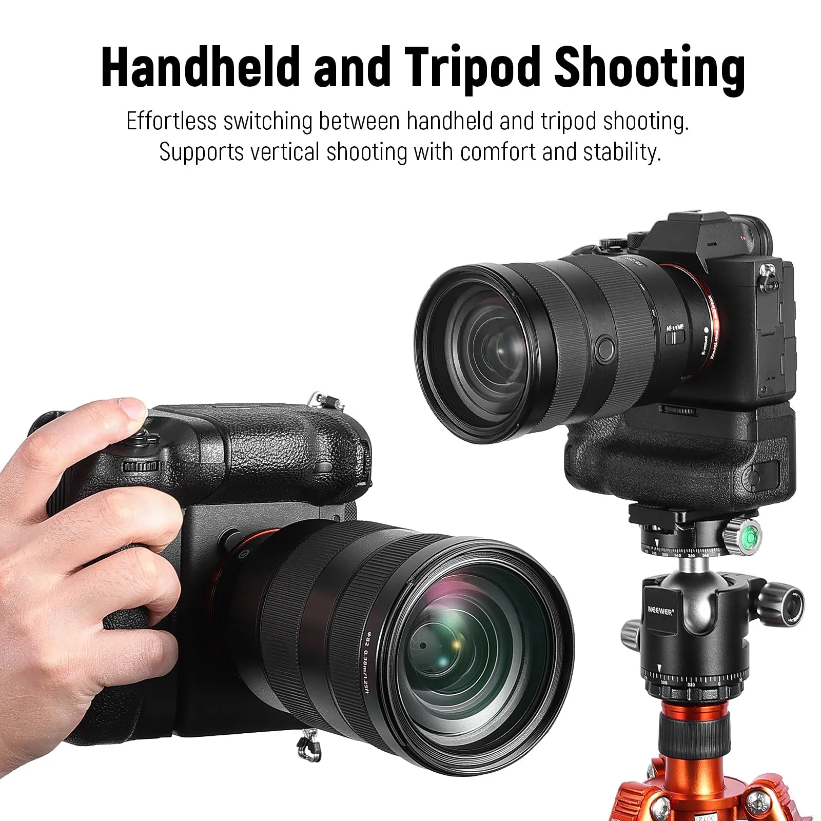 NEEWER VG-C4EM Replacement Battery Grip for Sony A7R V A7R IV A9 II A7 IV A7S III A1