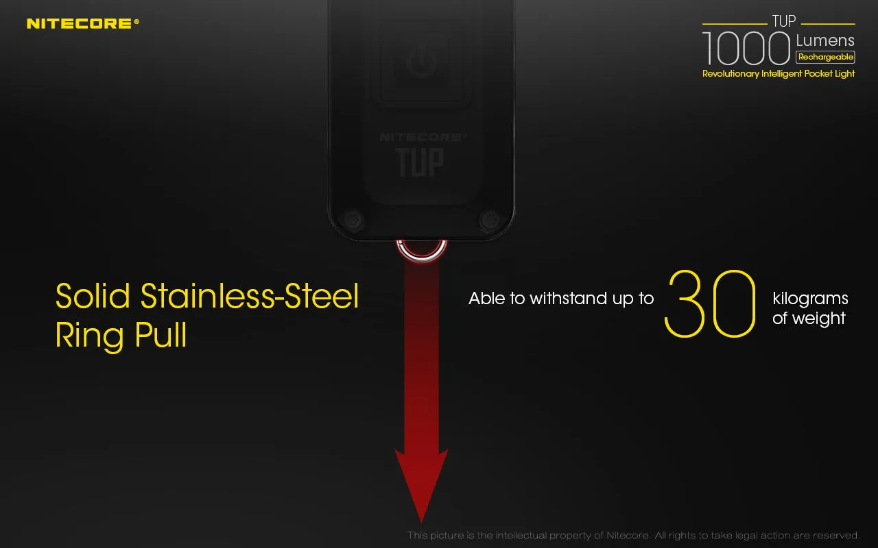 NITECORE 1000 LUMENS POCKET LIGHT (TUP)