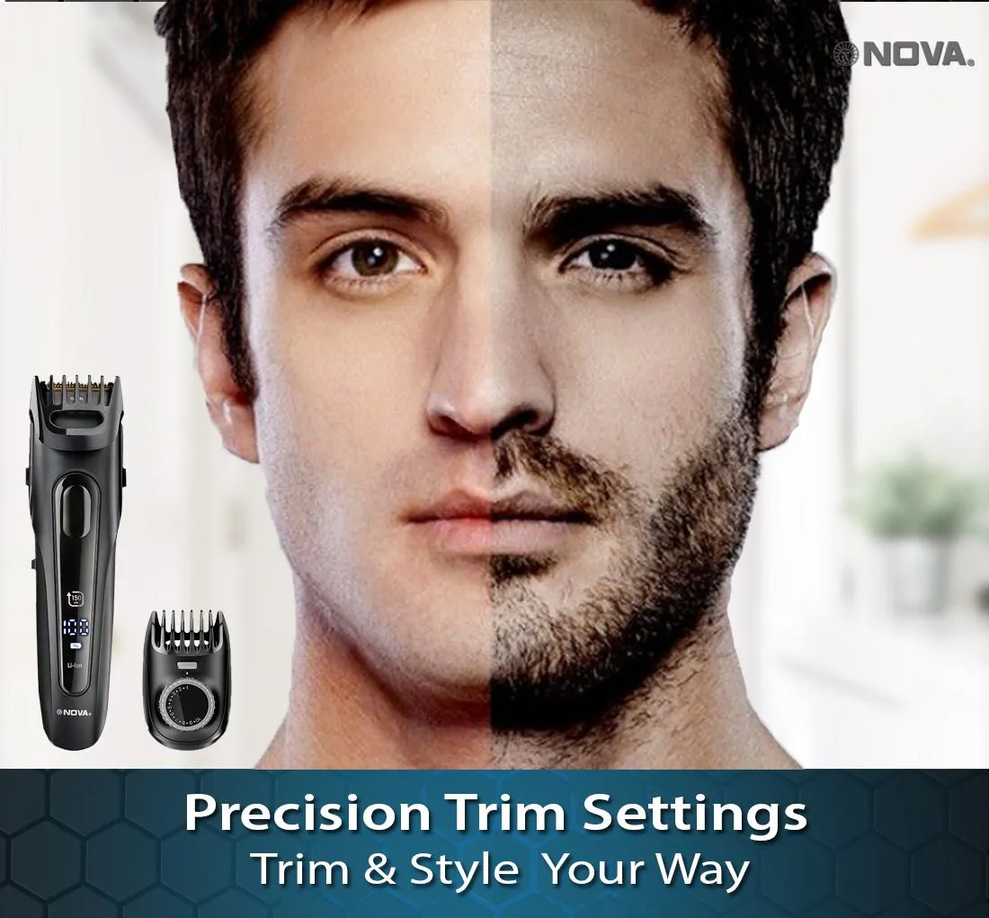 Nova Digital NHT 1098 USB Runtime: 150 min Trimmer for Men