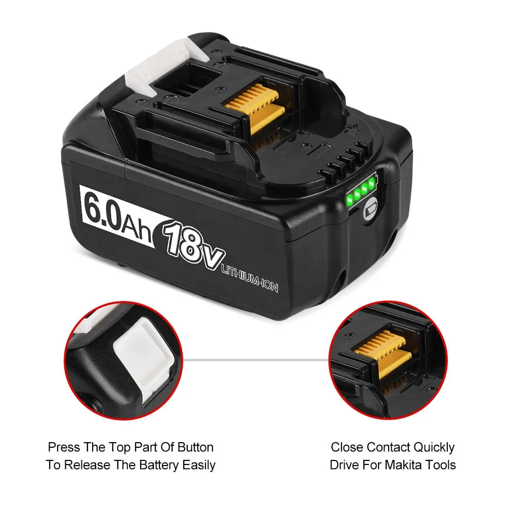 ONEVAN Reciprocating Saw & Impact Drill & Paint Spray Gun Brushless Cordless 3‑Pc. Combo Kit 6.0Ah