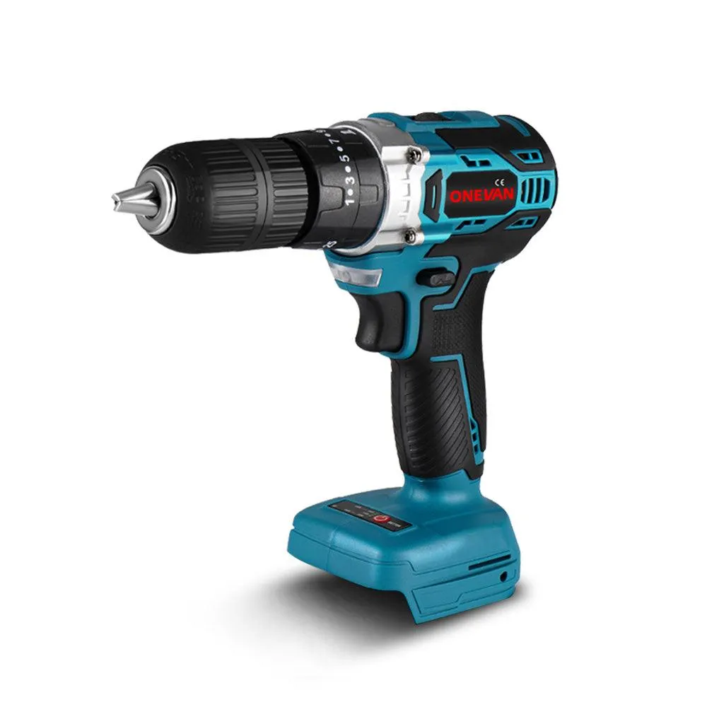 ONEVAN Reciprocating Saw & Impact Drill & Paint Spray Gun Brushless Cordless 3‑Pc. Combo Kit 6.0Ah