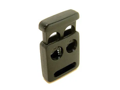 P799 Flat Cord Lock 3/16 Inch with 7/16 Inch Slot