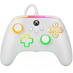 PowerA Advantage Wired Controller for Xbox Series X|S with Lumectra - White