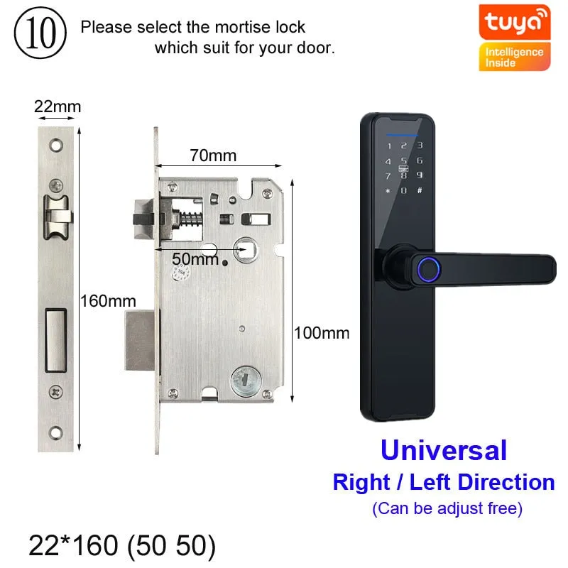 Raykube Biometric Fingerprint Door Lock