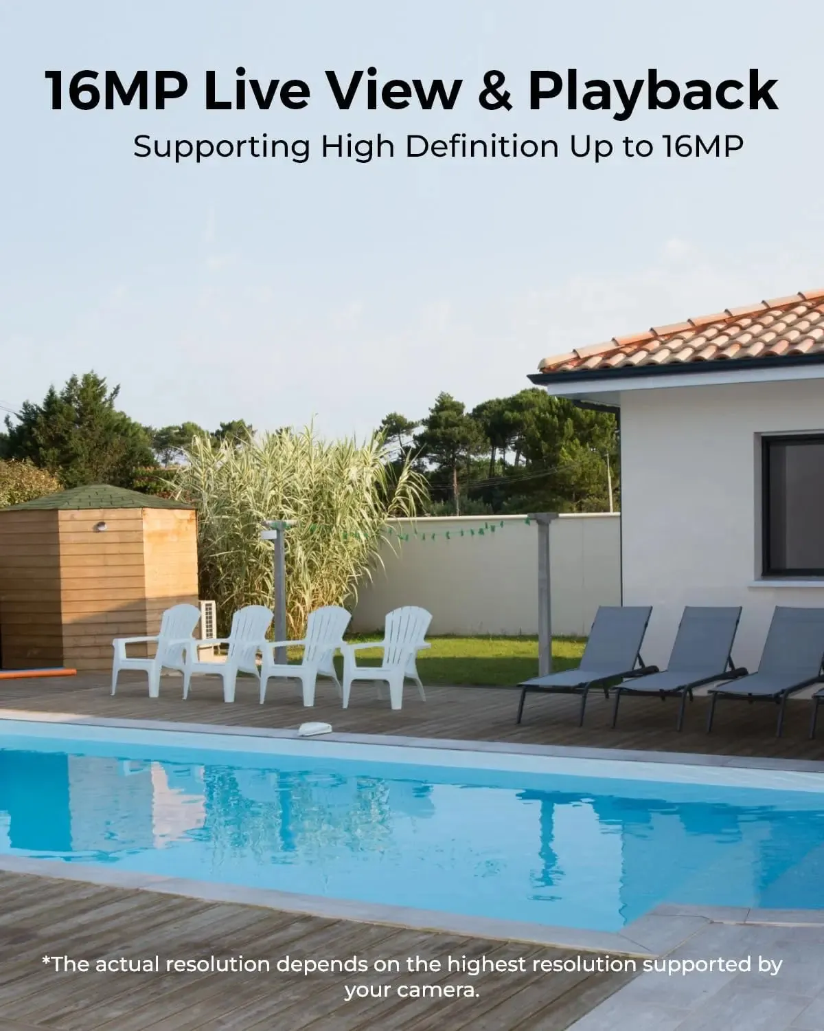 Reolink Security Home Hub, Surveillance camera, No Monthly Fee, Mainstream Live Streaming & Playback Up to 4K, Expandable Local Storage, Wi-Fi 6 & Dual-Band Wi-Fi, Exclusive Encryption Algorithm