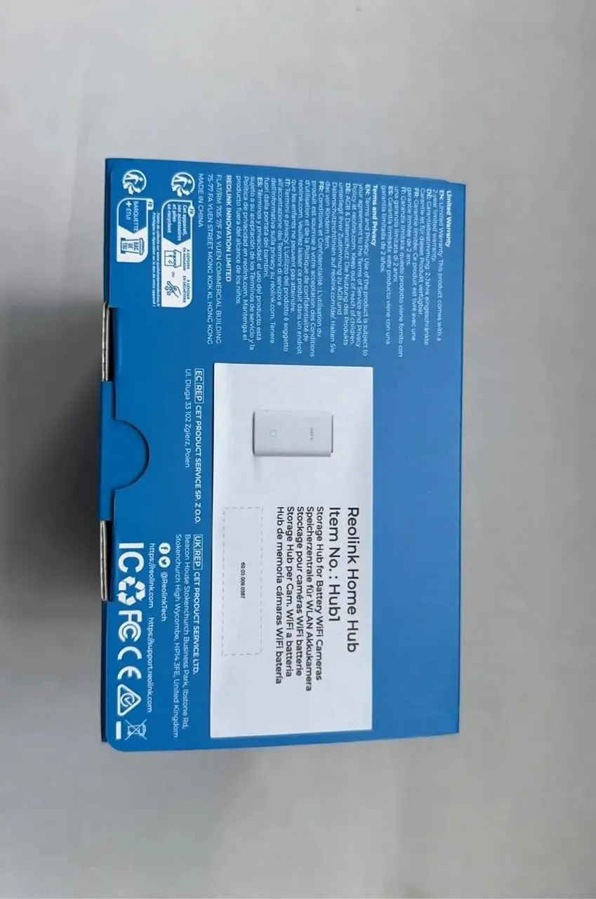 Reolink Security Home Hub, Surveillance camera, No Monthly Fee, Mainstream Live Streaming & Playback Up to 4K, Expandable Local Storage, Wi-Fi 6 & Dual-Band Wi-Fi, Exclusive Encryption Algorithm