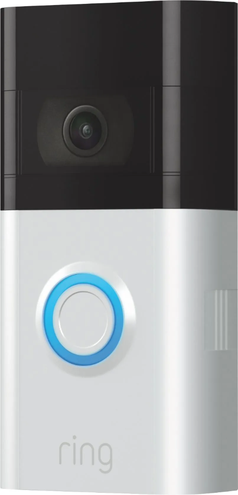 Ring - Video Doorbell 3 - Satin Nickel