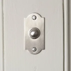 Satin Nickel Arched Bell Push