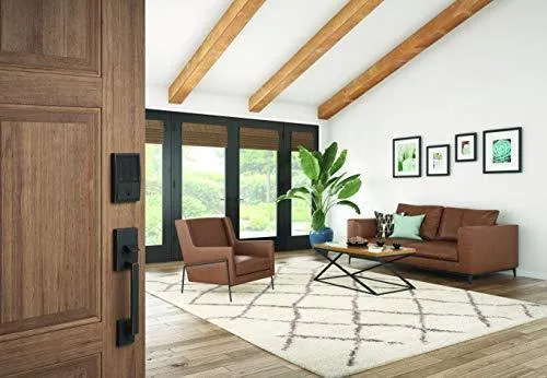 Schlage BE489WB CEN 716 Encode Deadbolt Smart Lock | WiFi Touchscreen Keypad, Aged Bronze
