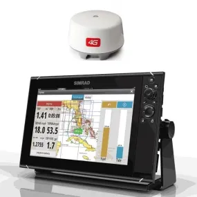 Simrad NSS12 EVO3 Radar Bundle Insight 4G Dome