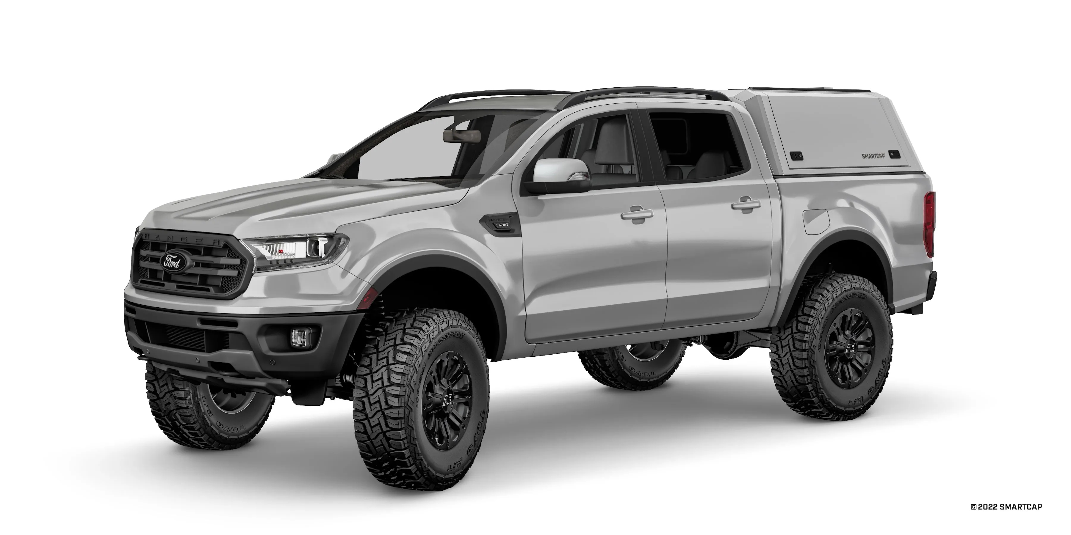 SmartCap EVOc Commercial 2019  Ford Ranger Crew Cab 5' Short Bed