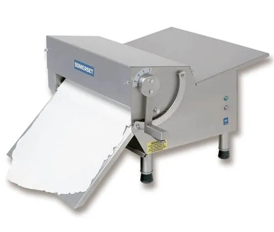 Somerset Countertop 20" Dough & Fondant Sheeter, 0.75 HP, 600 Pieces /Hour