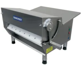 Somerset Countertop 20" Dough Sheeter, 0.75 HP, 600 Pieces /Hour