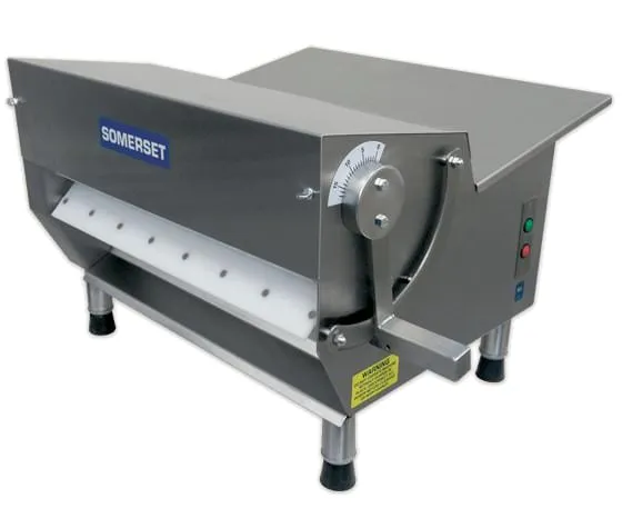 Somerset Countertop 20" Dough Sheeter, 0.75 HP, 600 Pieces /Hour