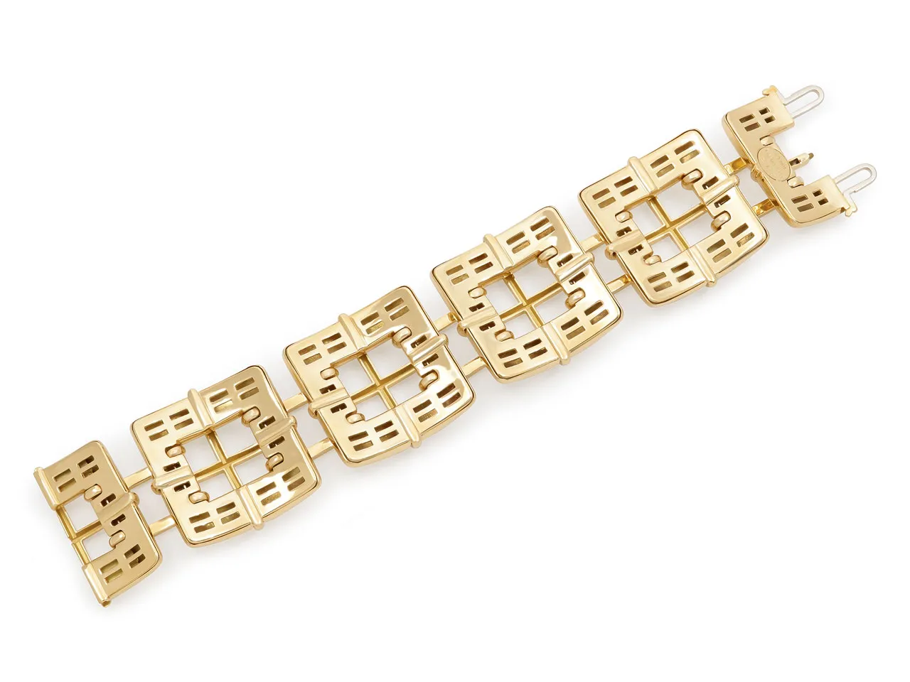 Tiffany & Co. 'Biscayne' Link Bracelet in 18K Gold