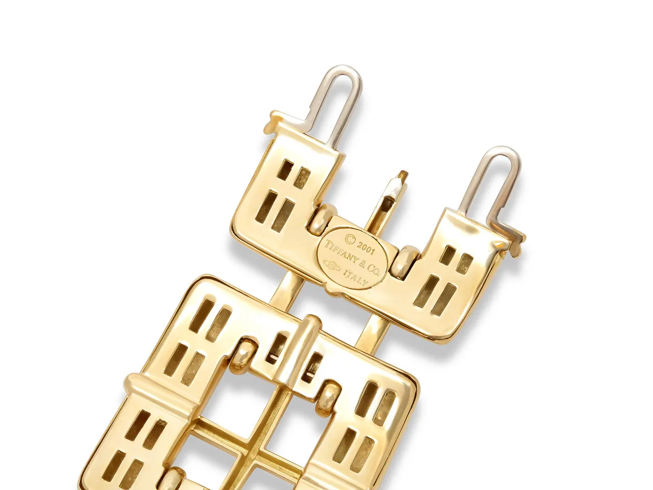 Tiffany & Co. 'Biscayne' Link Bracelet in 18K Gold