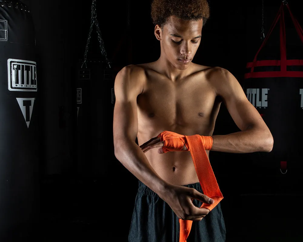 TITLE Boxing Select 180" Semi Elastic Mexican Hand Wraps