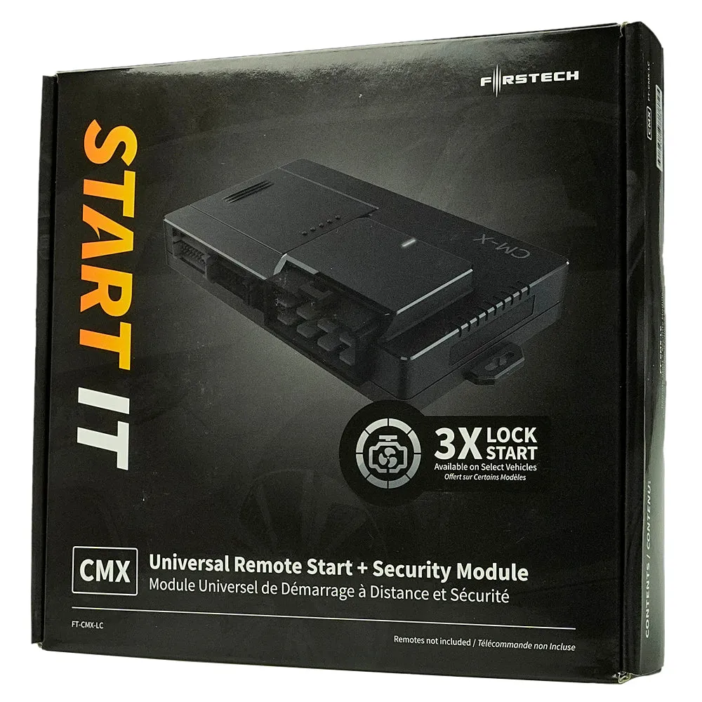 Universal Remote Start And Security Module Keyless Entry CMX Start It FT-CMX-LC