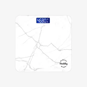 Vandelay Spirit Series Digital Electronic Weighing Scale ( White Marble )